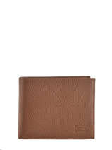 Portefeuille Caviar Leder Crinkles Bruin caviar 14097